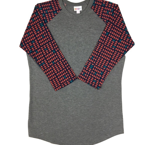 New With Tags! LuLaRoe Raglan Randy T Size Small - Picture 4 of 7